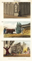 Vues historiques du Portugal