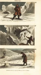 Vues historiques de la Sibérie