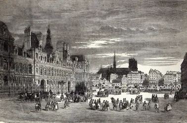 Hôtel de Ville, Paris, 1847