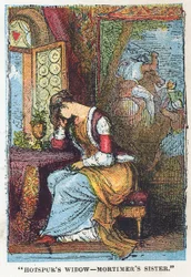 La veuve de Hotspur, la sœur de Mortimer