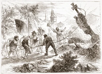 Hottinger détruisant l