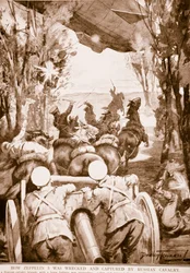Comment le Zeppelin 5 a été détruit et capturé par la cavalerie russe, 1914-19