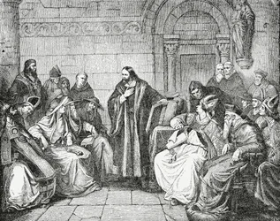 Huss devant le Conseil, 1882