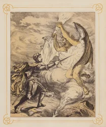 Illustration pour Le Voyage du pèlerin de Bunyan