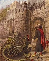 Illustration pour La Guerre Sainte de John Bunyan