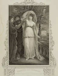 Illustration de Troilus et Cressida, Acte III, Scène 2, par William Shakespeare (1564-1616)