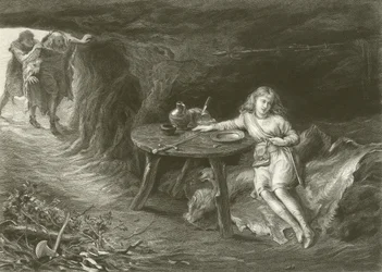 Imogène dans la grotte