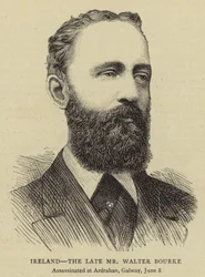 Irlande, feu M. Walter Bourke