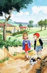 Jack et Jill et le vieux château