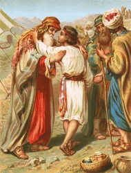 Jacob se séparant de Benjamin