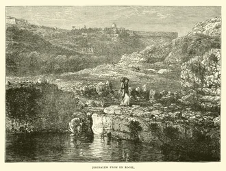 Jérusalem depuis En Rogel