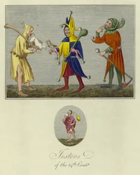 Bouffons du XIVe siècle
