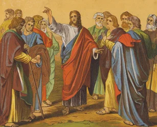 Jésus-Christ envoyant les douze apôtres