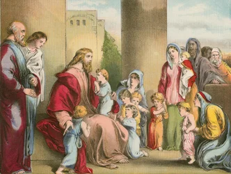 Jésus et les petits enfants