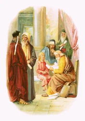 Jésus dans le temple
