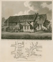 Maison de réunion de John Bunyan, Zoar Street, Gravel Lane, Southwark