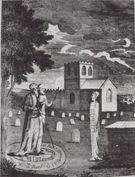 John Dee et Edward Kelly invoquant les morts, d