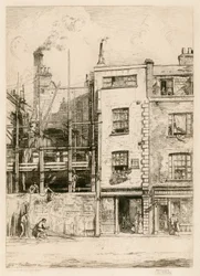 La maison de John Dryden, Fetter Lane