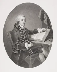 John Hancock, tiré de « Gallery of Historical Portraits », publié vers 1880