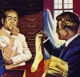 John Logie Baird a inventé une chaussette en coton pour garder les pieds au sec