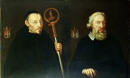 John Placid (1599-1681) et son frère Sir Thomas Gascoigne, 2ème baronnet (vers 1593-1686)