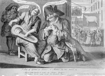 Jean de Gand Amoureux, ou Mars à genoux, 1749
