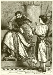Joseph devant Pharaon