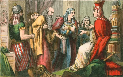 Joseph devant Pharaon