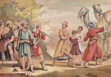 Joseph vendu en Égypte