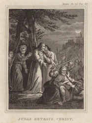 Judas trahit le Christ