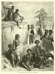 Kamehameha I et ses guerriers
