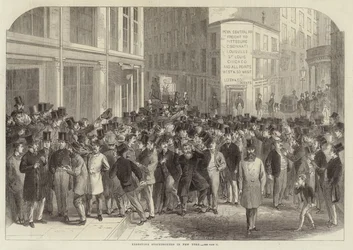 Courtiers de trottoir à New York