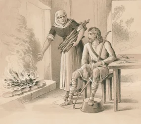 Le roi Alfred et les gâteaux