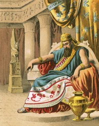 Le roi Darius troublé par Daniel