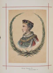 Roi Henri V, illustration de 