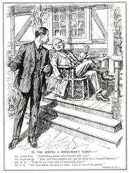 Lloyd George et Bonar Law discutent de la perspective d