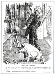 Lloyd George fait face à l