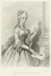 Dame de la cour de Louis XV