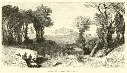 Lac de Fusaro près de Baiae