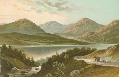 Loch Lomond depuis la route de Stronaclacher
