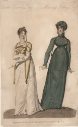 Robe de soirée de Londres et robe de matin pour l