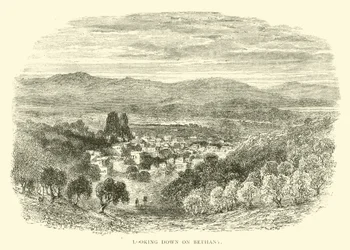 Vue sur Béthanie
