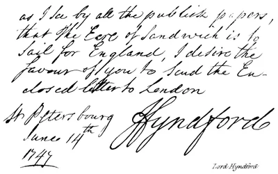 Lord Hyndford