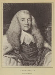 Lord Mansfield, Barnaby Rudge (lithographie)