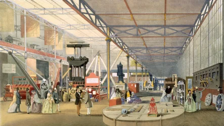 Machinerie, de Dickinsons Comprehensive Pictures of the Great Exhibition of 1851 publié en 1854