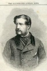 Major Charles Nasmyth (1825-61) de The Illustrated London News 13 juillet 1861