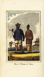 Homme et femme de Chine