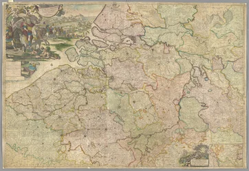 Carte de la Belgique