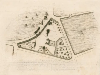 Carte de la paroisse de St Giles in the Fields, Londres