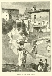 Marino sur le Lac Albano